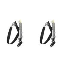 2X Bicycle Trailer Steel Linker Bicycle Trailer Classic Hitch Model Universal Hitch Linker Trailer Hitch Adapter