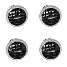 4X for A3 8P S3 2004-2013 Car Dashboard Air Ventilation 8P0820901 8P0820901A Front Dash Air Vent Outlet AC Heat