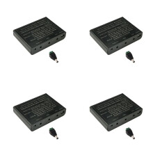4X USB do Wyjścia 12V 6x 18650 Baterii UPS DIY Box do Telefonu Komórkowego WiFi Router LED Light Security Cam