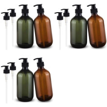 6X Distributeur de Savon 17Oz, Distributeur de Savon Ă Main pour Comptoir de Salle de Bain de Cuisine, Bouteilles de Pompe Ă Savon Liquide Ă Lotion