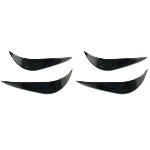 2Pair Paraurti per Auto Accessori per Auto Auto Paraurti Angolo Guard Cover Anti-Graffio Protector Sticker 1