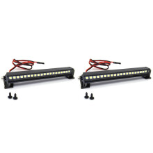 2X RC Car LED Roof Lamp Lights Bar for WPL D12 C14 C24 C34 MN D90 MN99S RC Car Upgrade Parts Accessories
