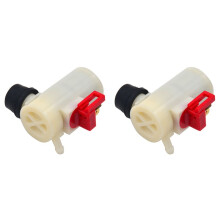 2X Front Rear Single Outlet Windscreen Washer Water Pump for  Shogun Sport L200 Pickup 96-06