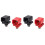 4x 200A Through Wall Type Lithium Battery  Storage Terminal High-Current Lithium Battery Copper Terminal 1