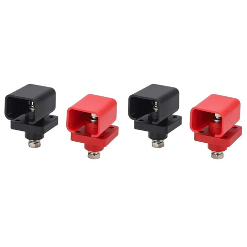 4x 200A Through Wall Type Lithium Battery  Storage Terminal High-Current Lithium Battery Copper Terminal