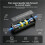 2X XLR Audio Isolator Single Channel Ground Loop Noise Isolator Current Sound Noise Filter Canceller 8