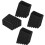 8 Embouts en Caoutchouc pour Escabeaux, 20 X 30 mm 2