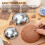 18X 9 Sizes Stainless Steel Half Round Pottery Molds, Ceramic Top Tool, Pottery Plate Press Tool (Silver) 5