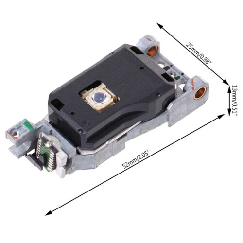 2X KHS 400C Lens Module Laser  Replacement for PS2 Console Repair Accessory DVD Optical Laser Pickup KHS400C 2