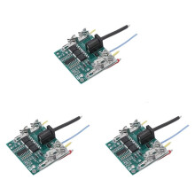 3X 21V Lithium Battery Protection Board for - 3MOS High Configuration Circuit Board for Power Tools