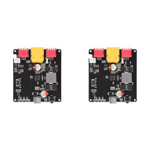 2X Módulo de Carga Rápida Bidireccional de 140 W, Placa de Carga de Batería de Litio de Voltaje Ascendente IP2366 con Control de Temperatura.
