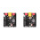 2X 140W Bidirectional Fast Charger Module -Step Voltage Lithium Battery Charging Board IP2366 with Temperature Control 2
