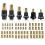 Set di 12 Pinze per Rivetti, Dadi A Pressione, Pinze per Rivetti, Set di Rivetti per M3-M10 con 120 Pezzi di Dadi 2