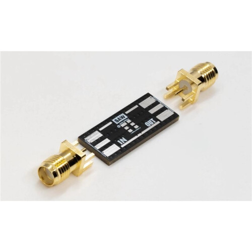 3X SAW Filter Test Board (Positive Pin), Empty Board, SMD Bandpass Acoustic Meter Filter Test PCB,Small Board 2