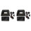 2 Set 9 Inch Car Radio Fascia Frame Kit with Cable Android MP5 Player Dash Board Panel Frame for 2006-2010  X3 E83 1