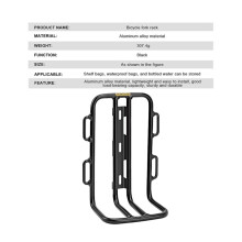 2X Riderace Bicycle Front Fork Shelf MTB Road Bike Front Rack Carrier Outdoor Touring Load Bearing Luggage Shelf Bracket