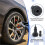 2X Wheel Hub Cleaning Tool, Wheel Stud Cleaner, Brake Hub Cleaning Kit, Stud with 20 6