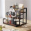 3X Coffee Syrup Rack 3-Storey Storage Rack Wine Rack Wine Rack Kitchen Seasoning 6