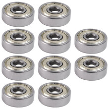 10 Pcs 625ZZ Single Row Deep Radial Bearing 16mm x 5mm x 5mm