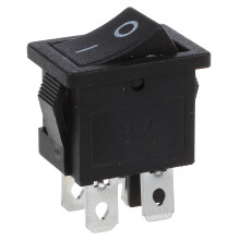 10 Pcs x 4 Pin -Off 2 Position DPST Boat Rocker Switches 10A/125V 6A/250V AC