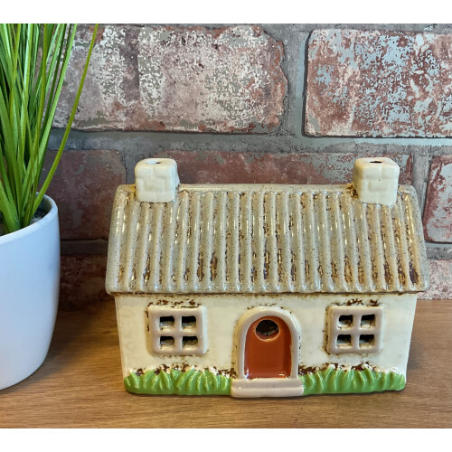Village Pottery Small Croft House Tealight Holder 2