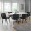 Set Of 2 Luxe Velvet Dining Chairs - Grey 5