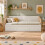 Noa and Nani Jasmine Day Bed with Pull-Out Storage Drawers in White 2