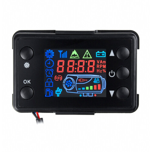 Parking Controller Air Diesel Heater LCD Switch W/4 Button Remote Control_Surprise Gift