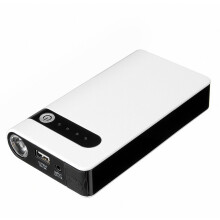 Prenosná 12000mAh štartovacia batéria do auta s núdzovým nabíjaním, vodotesná powerbanka s LED svie
