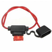 Car Fuse Holder Socket Blade Type In Line 6-32V with 10/15/20/30A compatiblement Fuses Waterproof Power Inlets_Surprise Gift
