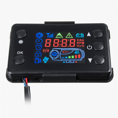 Parking Controller Air Diesel Heater LCD Switch W/4 Button Remote Control_Surprise Gift 2