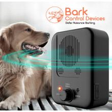 Dispositivo ultrasónico antiladridos para mascotas, control de ladrid