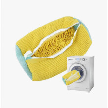 Sac de lavage pour machine à chaussures compatible avec baskets ou chaussures en toile, en tissu ch