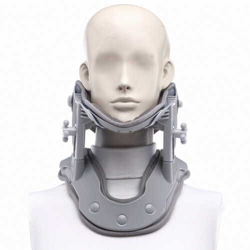 Neck Traction Device Compatible Adjustable Spinal Alignment In Households_Surprise Gift 1