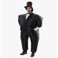 Inflatable Tuxedo Groom Suit Fancy Dress Costume Party Outfit Halloween Ireland Easter_Surprise Gift