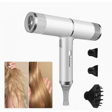 Sèche-cheveux ionique professionnel avec diffuseur et embout NICEGOU_Cadeau surprise