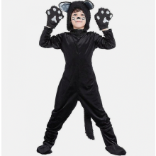 Kindercosplayset: dierenkostuum, zwarte kat, NICEGOU_verrassingscadeau