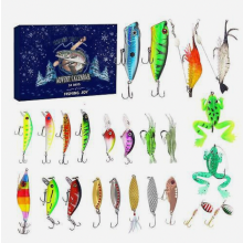 Calendrier de l'Avent de pêche pour hommes avec calendrier de l'Avent de luxe Predator Pêcheur NICE