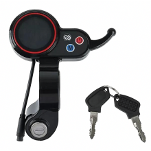 Écran LCD 48 V Njax-t avec clé, compatible avec les trottinettes électriques - Cadeau surprise NICE
