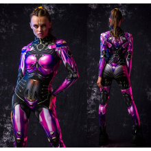 Costume de robot intégral pour femme très populaire - Idéal pour Noël et Halloween - Cadeau surpris