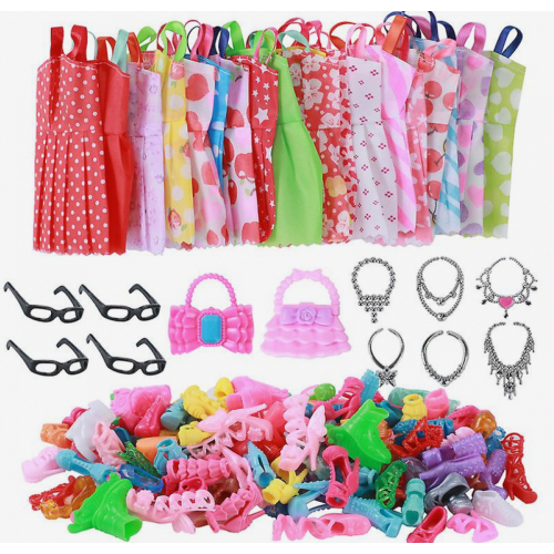 Coffret Barbie Ultimate Dressing et accessoires (32 pièces) - Cadeau surprise