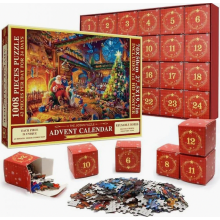 Odpočítavanie do vianočnej radosti s 24 dňami jedinečných a očarujúcich puzzle - perfektný adventný
