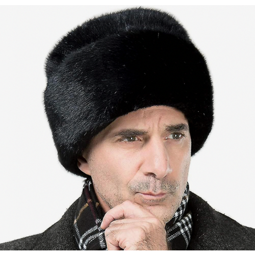 Καπέλο Cossack από ψεύτικο βιζόν, χειμωνιάτικο αν