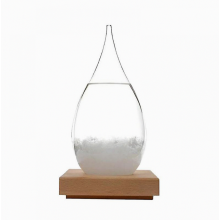 Regali di San Valentino compatibili con lui, decorazioni di San Valentino Storm Glass, stazione meteorologica compatibile con Weathercaster, decorazi