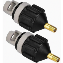 Adaptateur pour pompe SUP (2 pièces) - Adaptateur de valve de gonflage pour bateaux pneumatiques, k