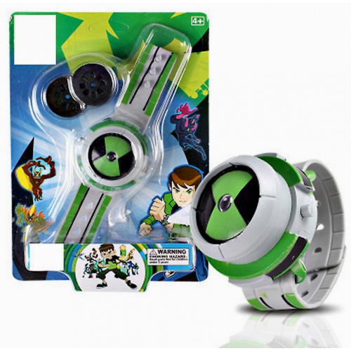 Παιδικό Ρολόι Προβολέα Ben 10 Omnitrix 16 Χαρακτή 2