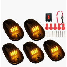 Lampe compatible avec les feux de toit de pick-up, feux de gabarit de cabine, 12 LED, F150, Dodge R