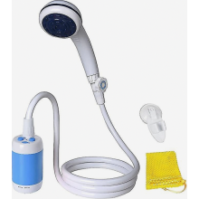 Douche électrique portable pour le camping, avec batterie rechargeable intégrée de 4800 mAh et robi