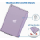 Funda Bebetter Jetech compatible con iPad de 10.2 pulgadas (modelos 2 4