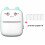 Mini thermische printer, Bluetooth labelprinter, draagbare labelprinter, mini printer compatibel met Android en iOS, printbare foto's, lijsten, QR-co 1